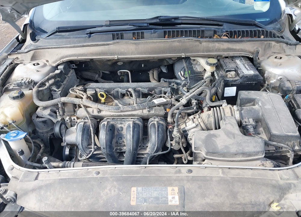 2016 FORD FUSION SE VIN: 3FA6P0H74GR365787