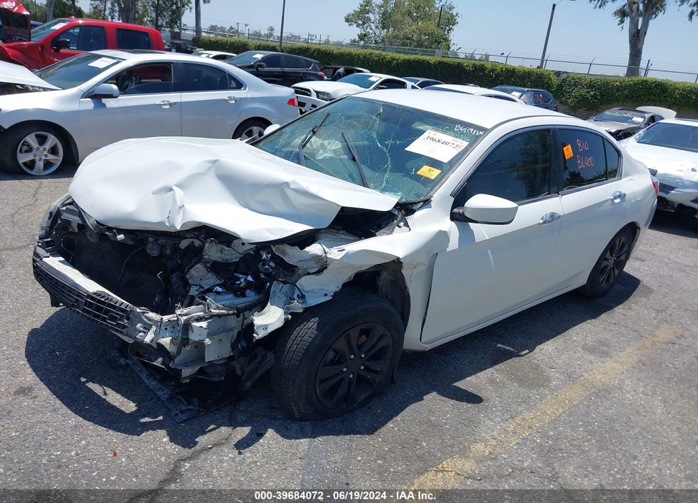 2014 HONDA ACCORD LX VIN: 1HGCR2F33EA084477