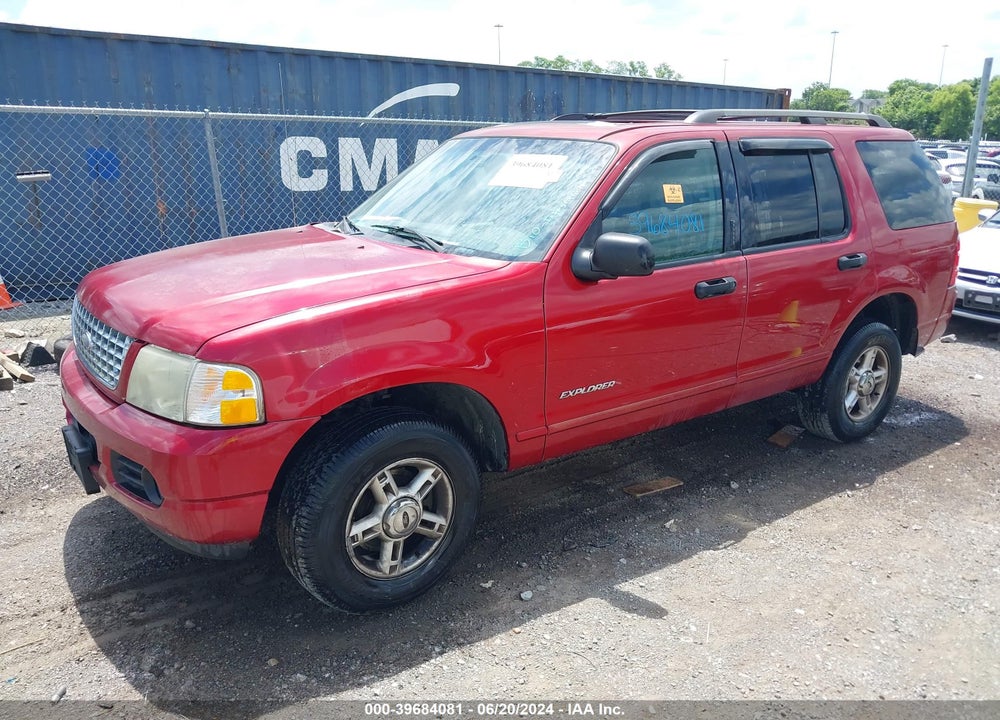 2004 FORD EXPLORER XLT VIN: 1FMZU63K74UB58065