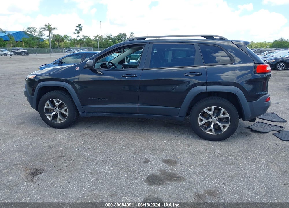 2014 JEEP CHEROKEE TRAILHAWK VIN: 1C4PJMBB4EW161473