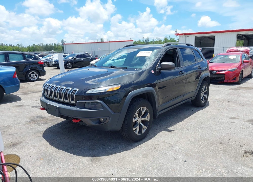 2014 JEEP CHEROKEE TRAILHAWK VIN: 1C4PJMBB4EW161473