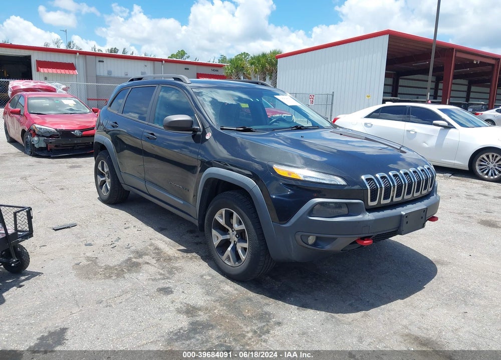 2014 JEEP CHEROKEE TRAILHAWK VIN: 1C4PJMBB4EW161473
