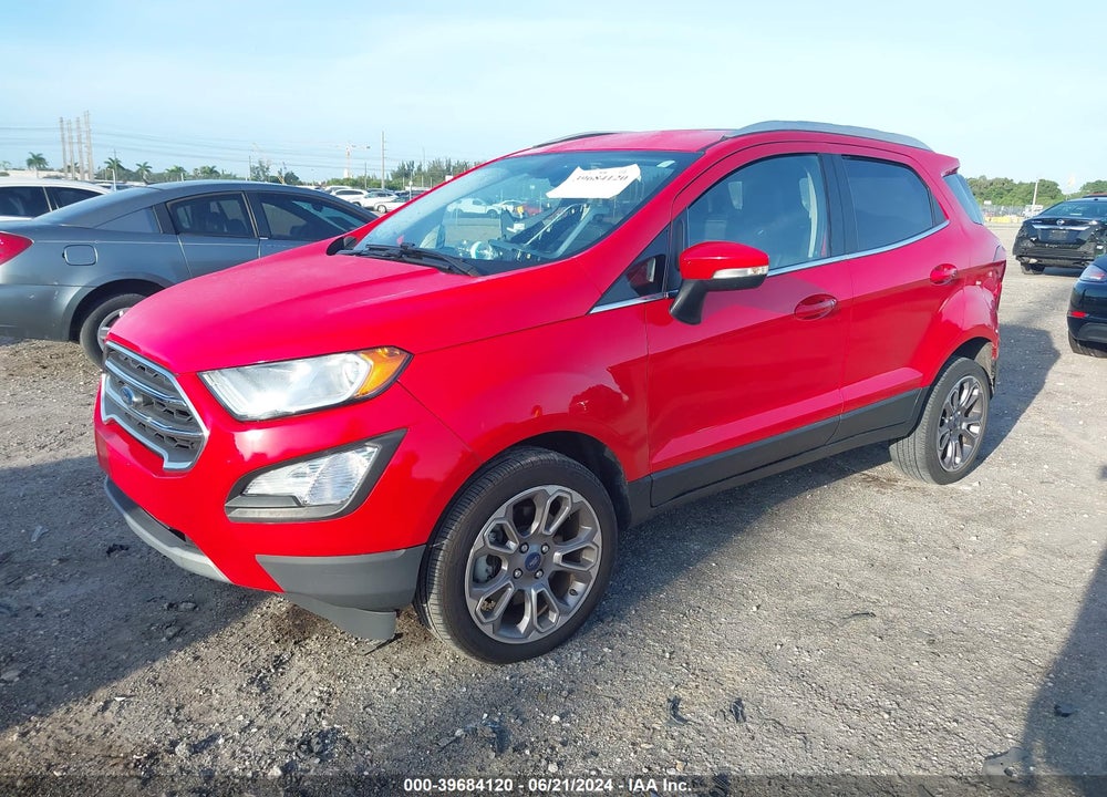 2019 FORD ECOSPORT TITANIUM VIN: MAJ6S3KL5KC279403