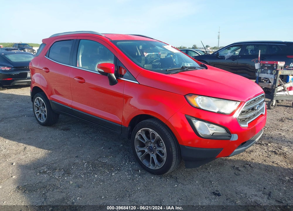 2019 FORD ECOSPORT TITANIUM VIN: MAJ6S3KL5KC279403
