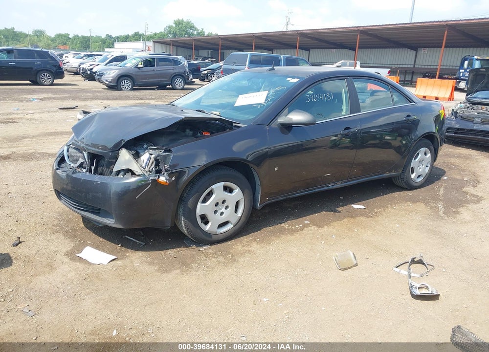 2008 PONTIAC G6 VALUE LEADER VIN: 1G2ZF57B184262015