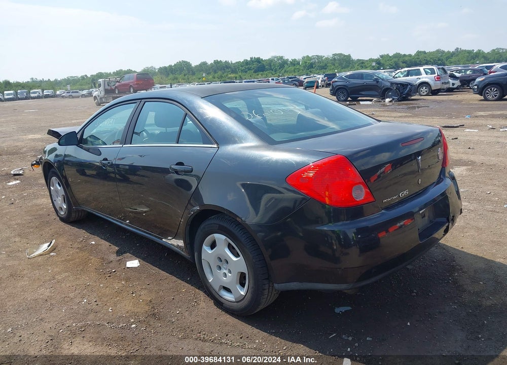 2008 PONTIAC G6 VALUE LEADER VIN: 1G2ZF57B184262015