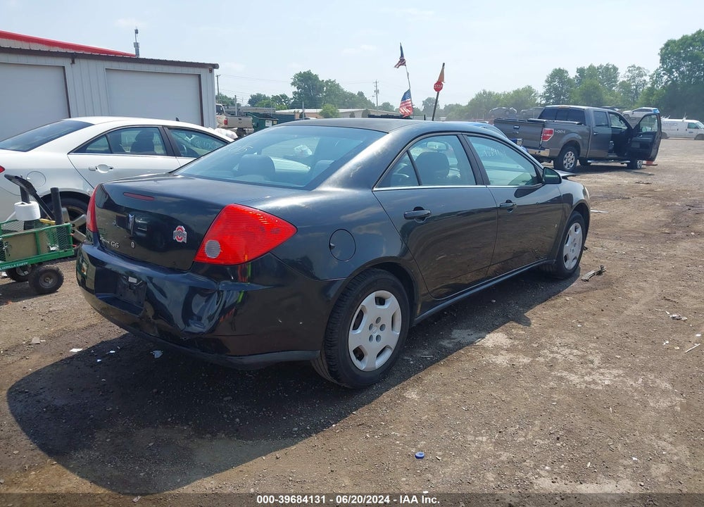 2008 PONTIAC G6 VALUE LEADER VIN: 1G2ZF57B184262015