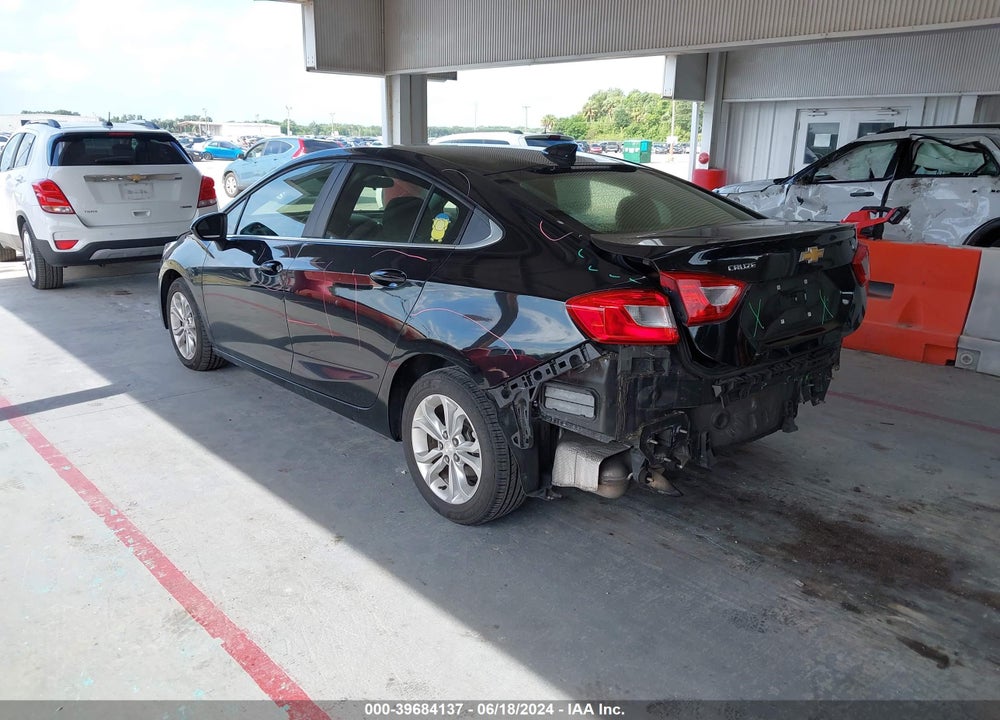 2019 CHEVROLET CRUZE LT VIN: 1G1BE5SM9K7144513