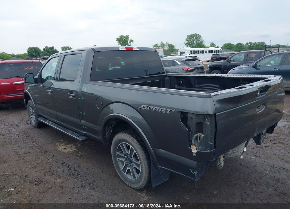 2016 FORD F-150 XLT VIN: 1FTEW1CF1GFA52545