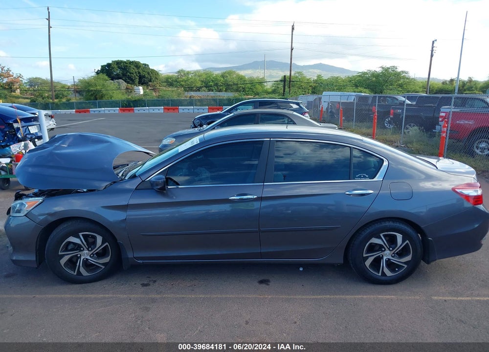 2017 HONDA ACCORD LX VIN: 1HGCR2F38HA078632