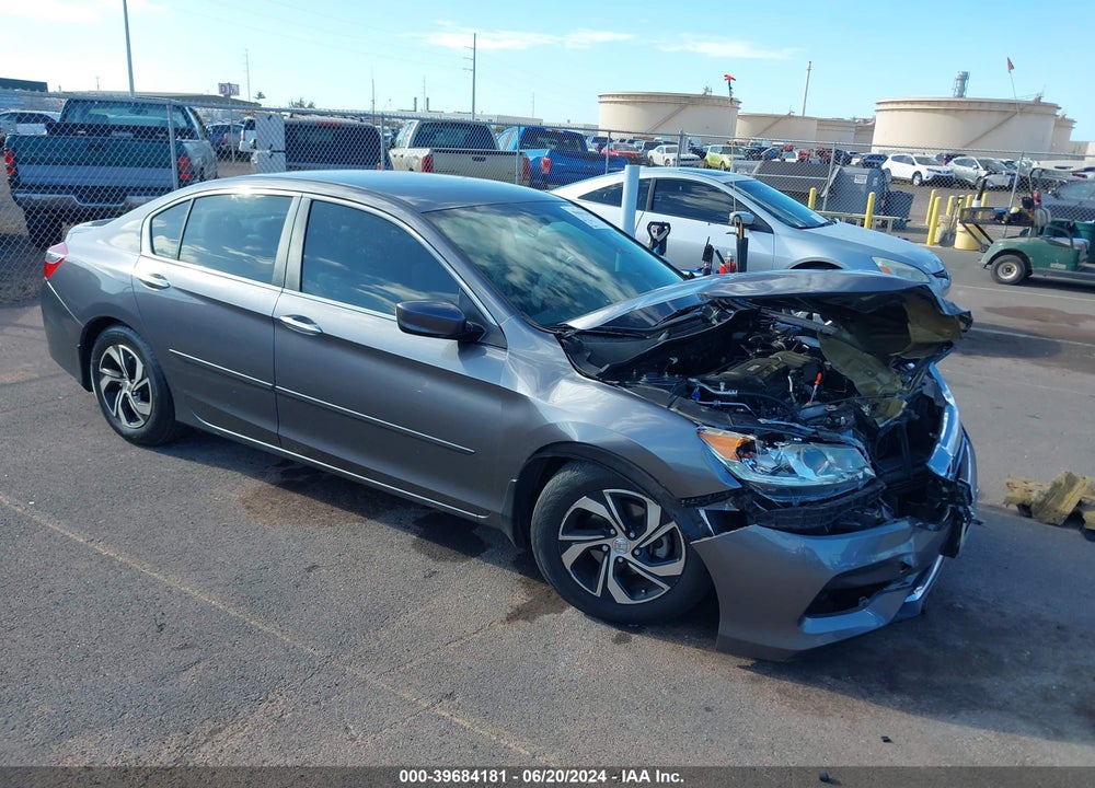 2017 HONDA ACCORD LX VIN: 1HGCR2F38HA078632