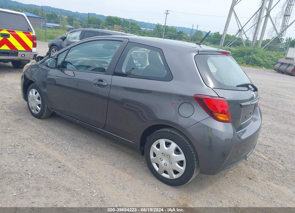 2015 TOYOTA YARIS L VIN: VNKJTUD33FA051414