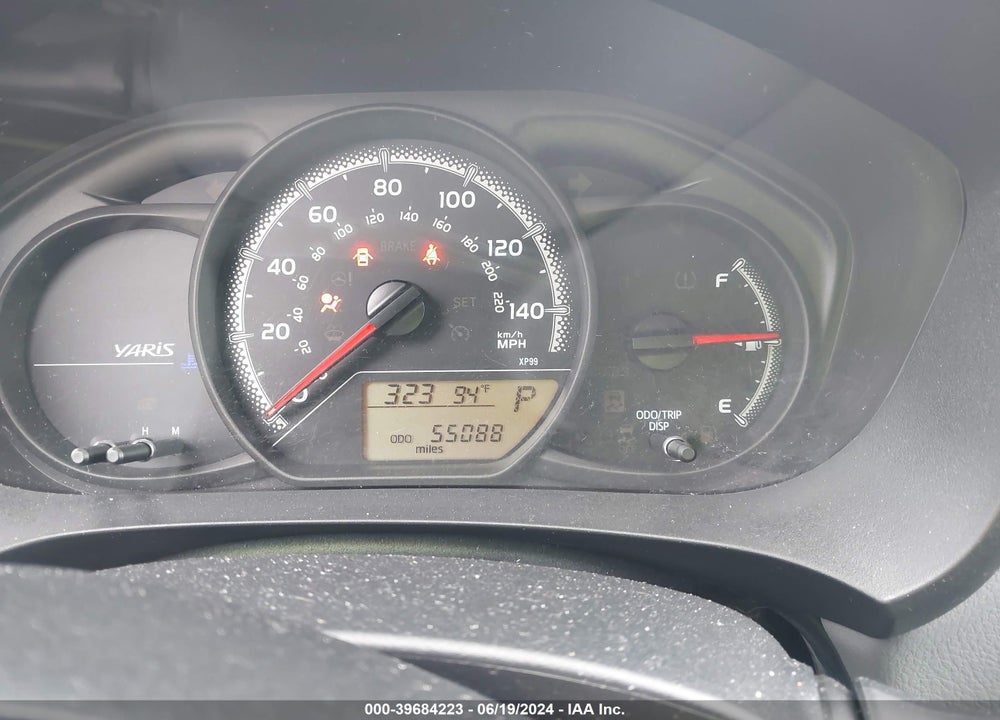 2015 TOYOTA YARIS L VIN: VNKJTUD33FA051414