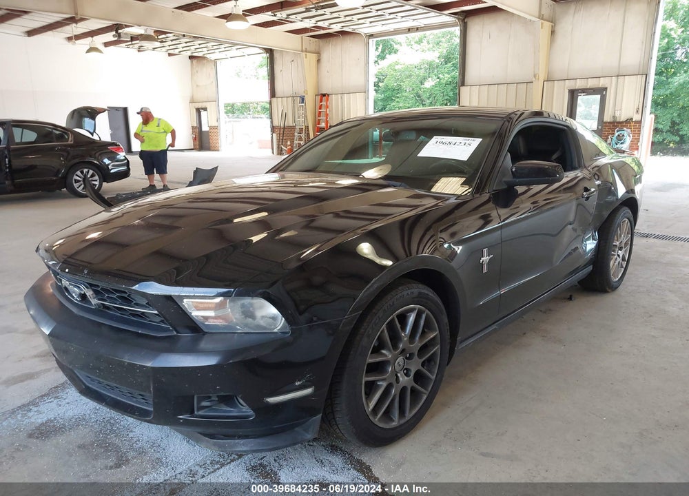 2012 FORD MUSTANG V6 PREMIUM VIN: 1ZVBP8AM3C5220421