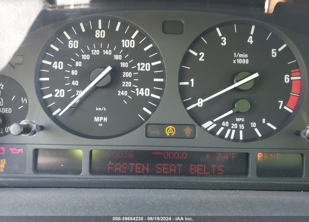 2001 BMW X5 4.4 VIN: WBAFB33591LH16635