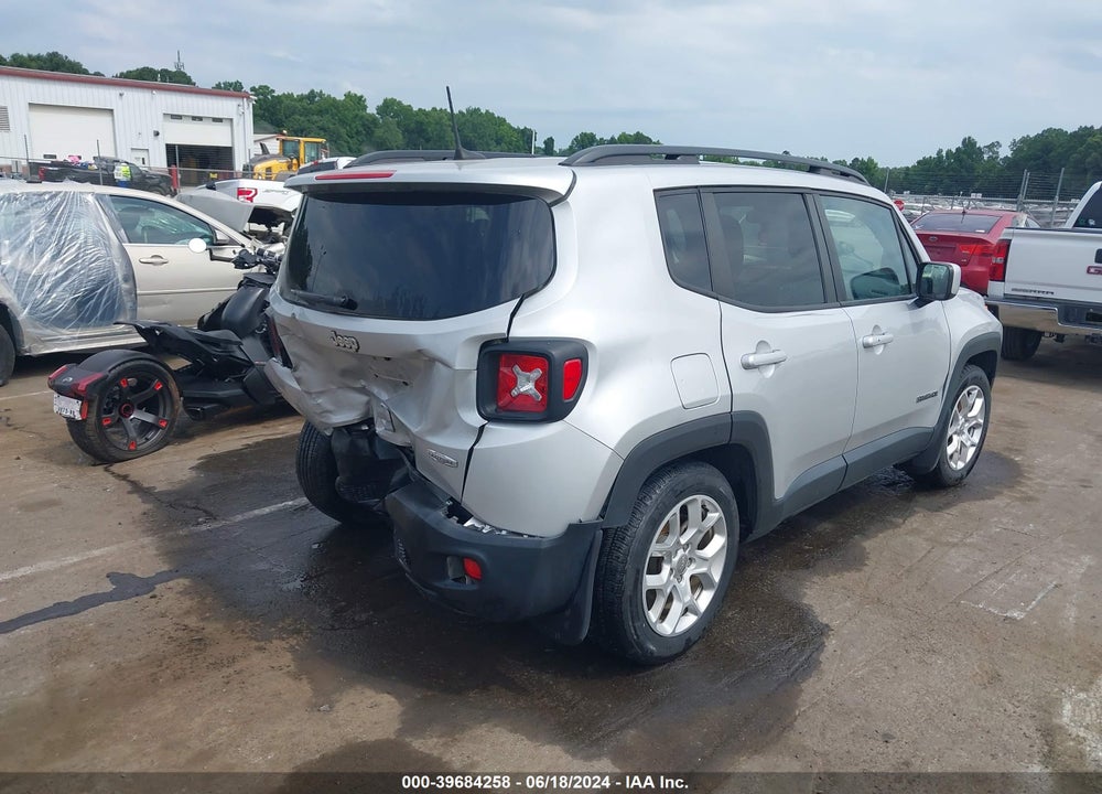 2018 JEEP RENEGADE LATITUDE FWD VIN: ZACCJABB3JPH61731