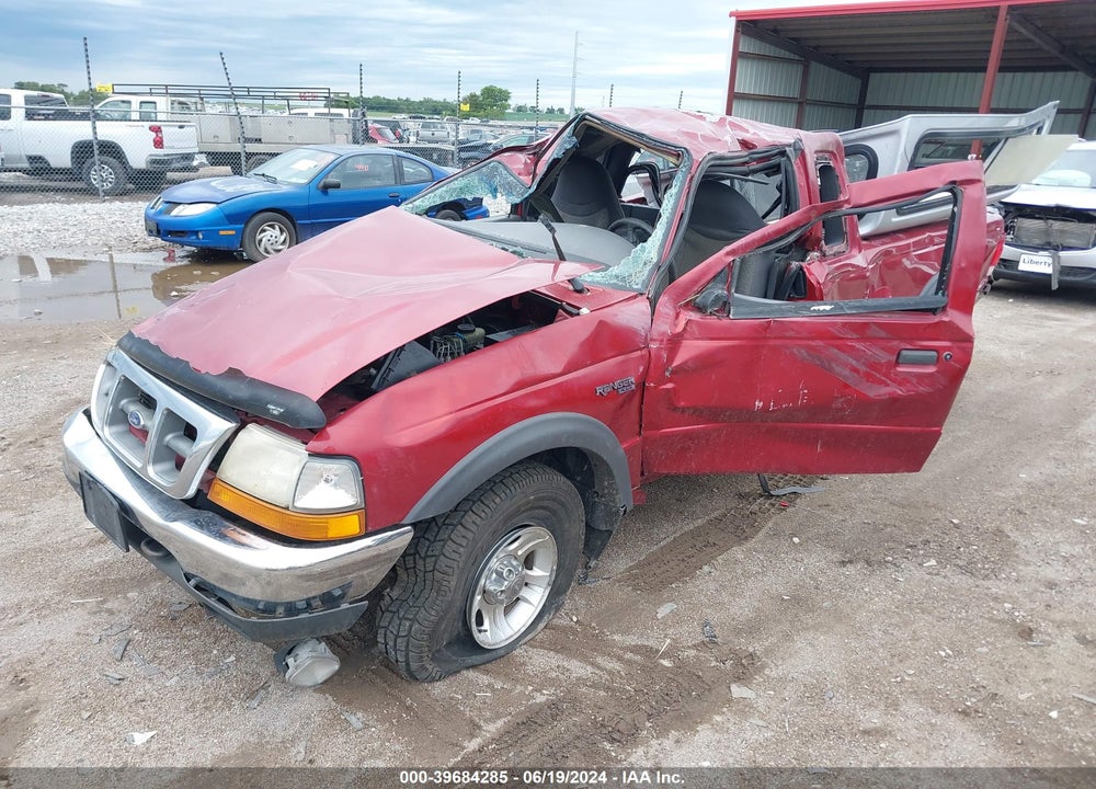2000 FORD RANGER XLT VIN: 1FTZR15X7YPA65357