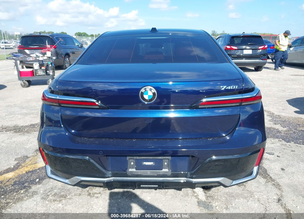2023 BMW 740 I VIN: WBA23EH08PCL73326