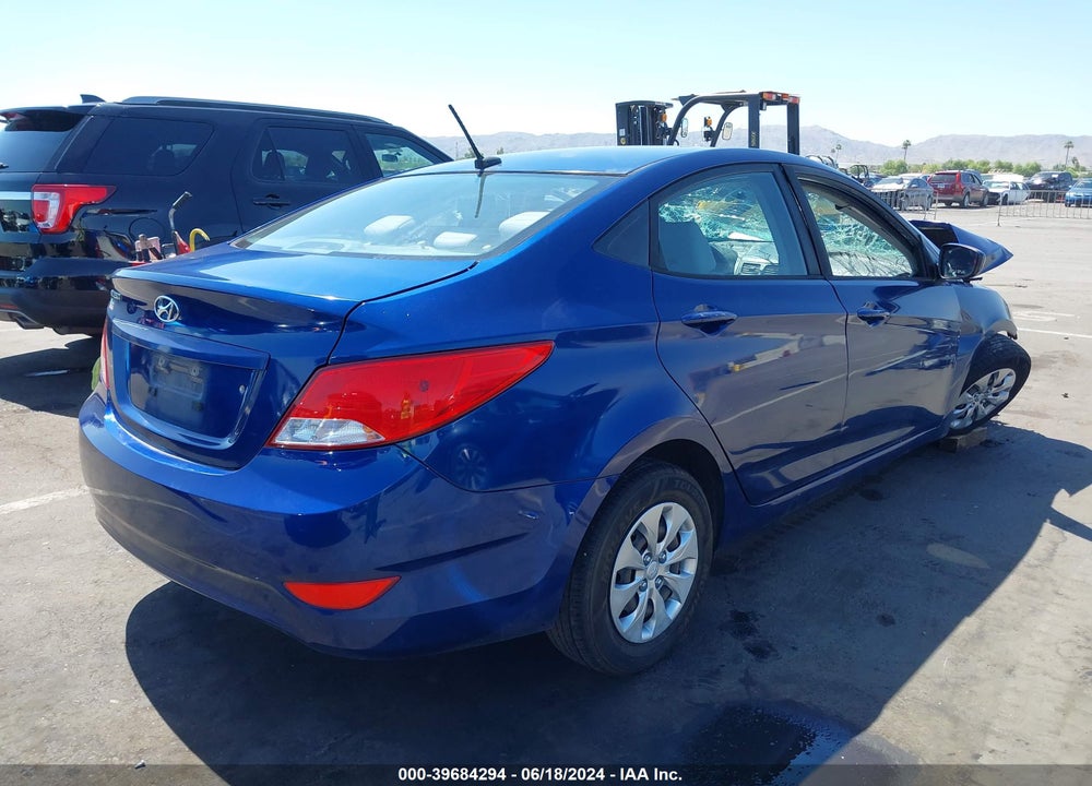 2017 HYUNDAI ACCENT SE VIN: KMHCT4AE3HU315395