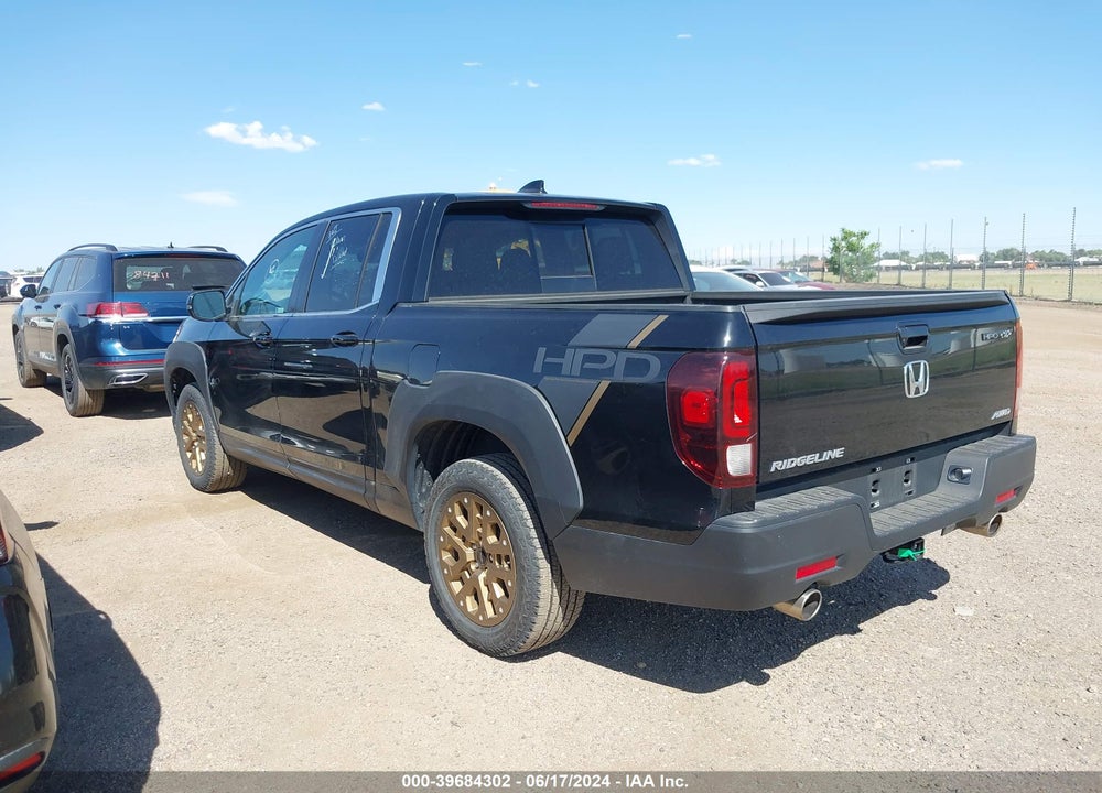 2023 HONDA RIDGELINE VIN: 5FPYK3F54PB001172