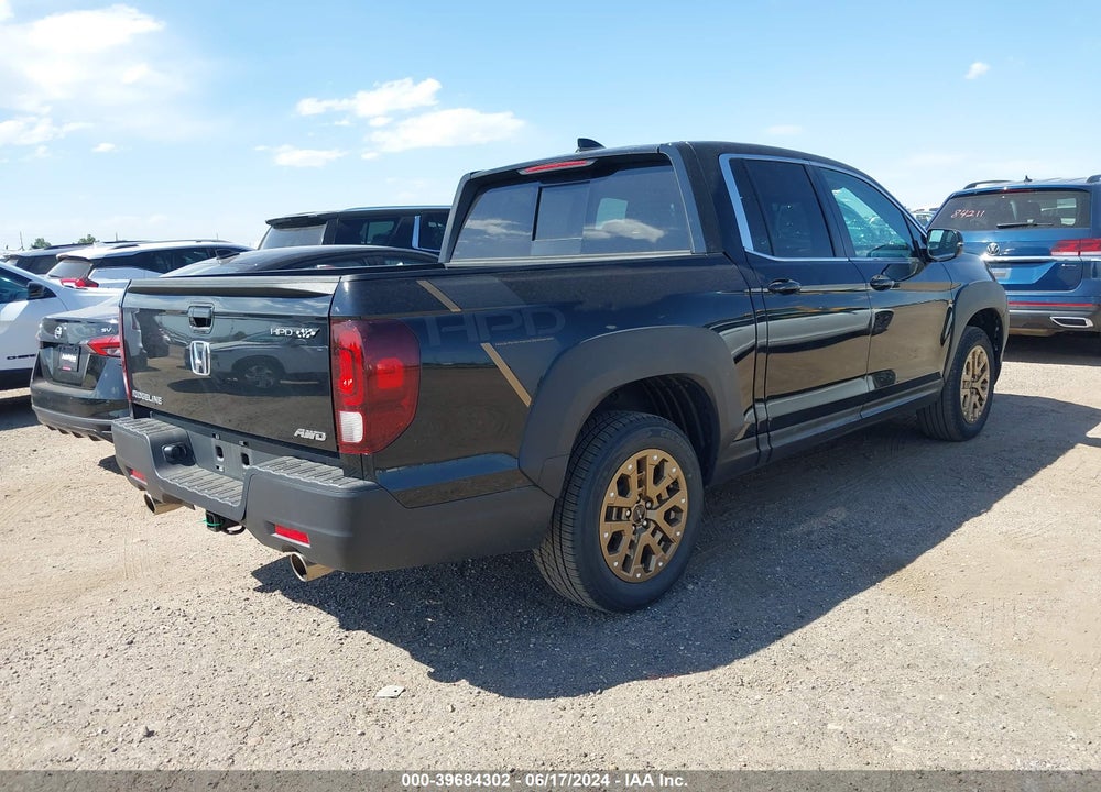 2023 HONDA RIDGELINE VIN: 5FPYK3F54PB001172