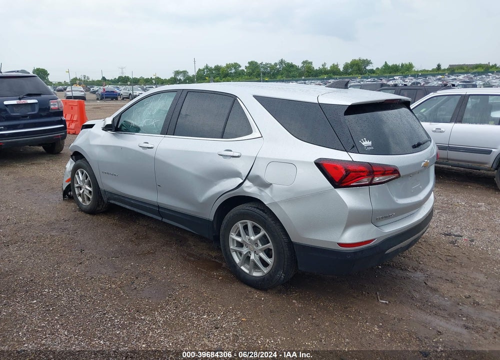 2022 CHEVROLET EQUINOX AWD LT VIN: 3GNAXUEV6NL107132
