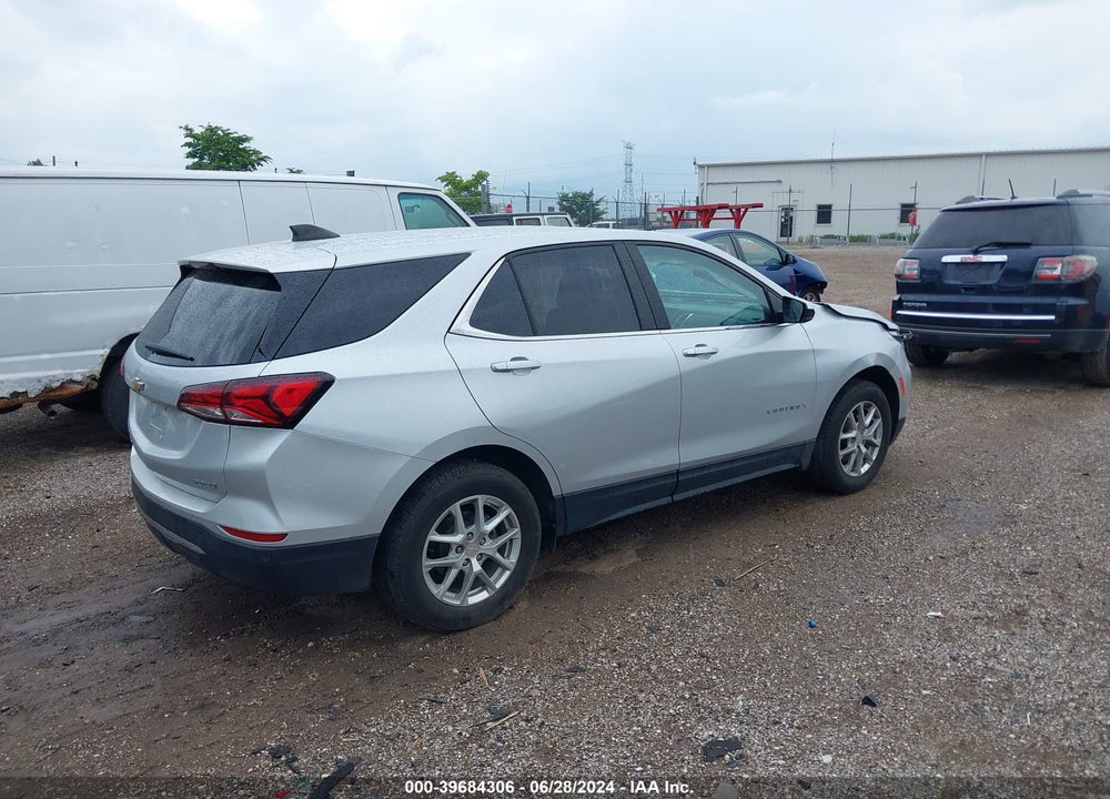 2022 CHEVROLET EQUINOX AWD LT VIN: 3GNAXUEV6NL107132
