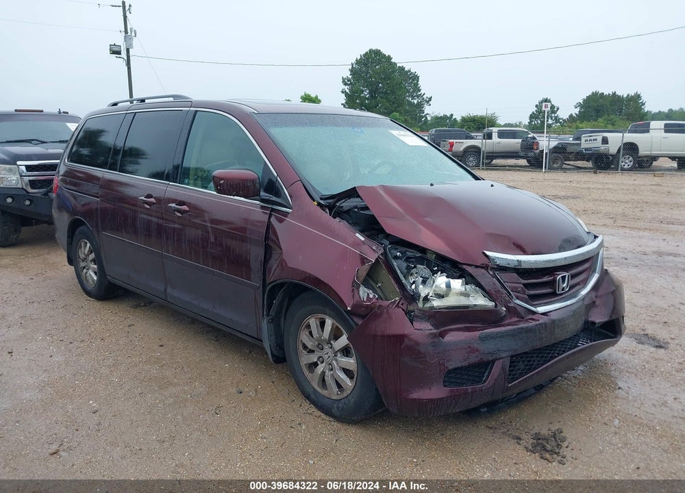 2009 HONDA ODYSSEY EX-L VIN: 5FNRL38799B013345