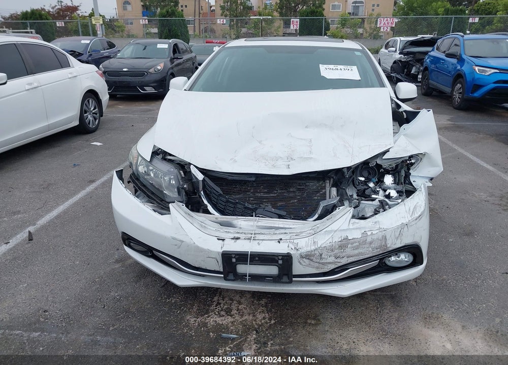 2013 HONDA CIVIC EX-L VIN: 19XFB2F9XDE275037