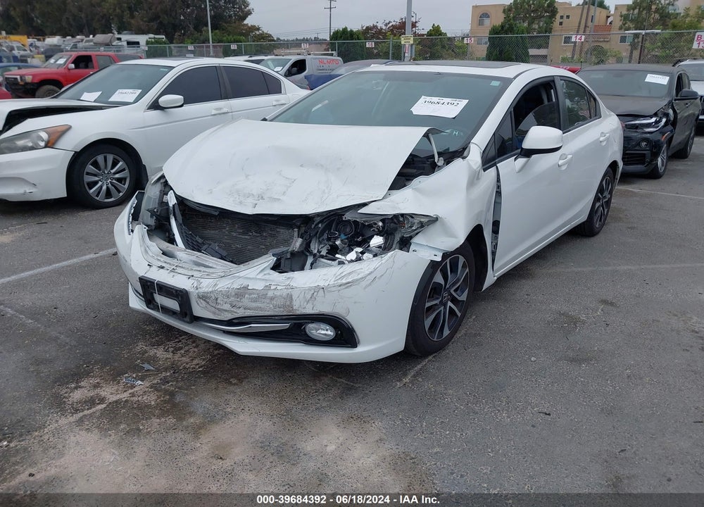 2013 HONDA CIVIC EX-L VIN: 19XFB2F9XDE275037