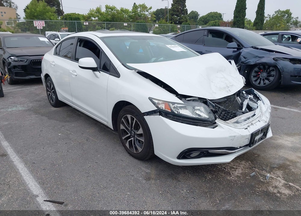 2013 HONDA CIVIC EX-L VIN: 19XFB2F9XDE275037