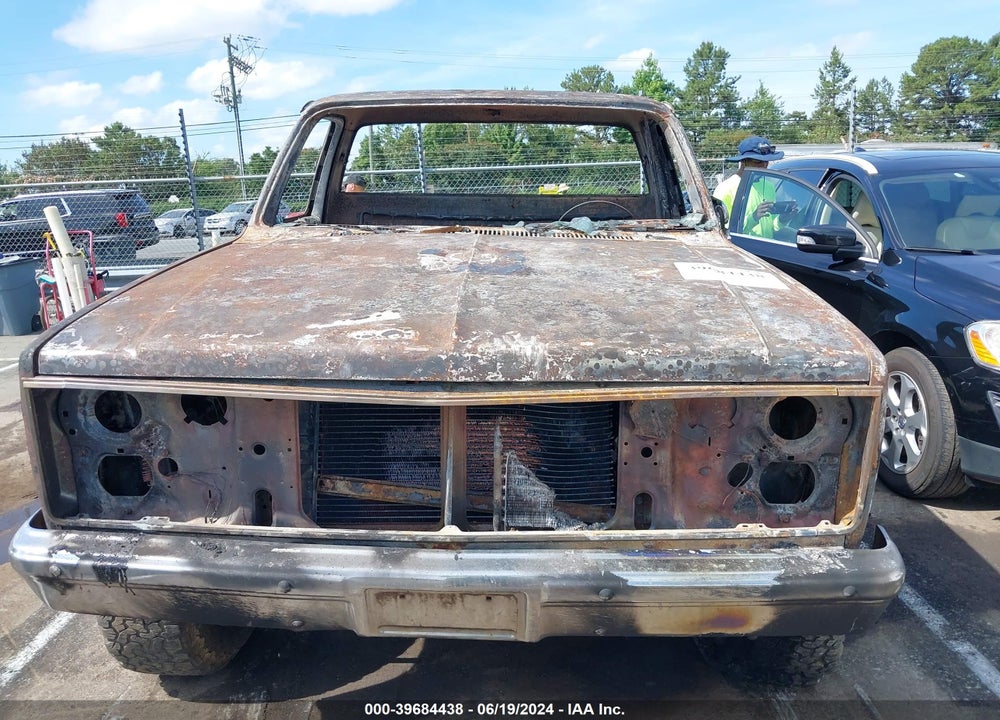1986 CHEVROLET K20 VIN: 1GCGK24M6GJ132265