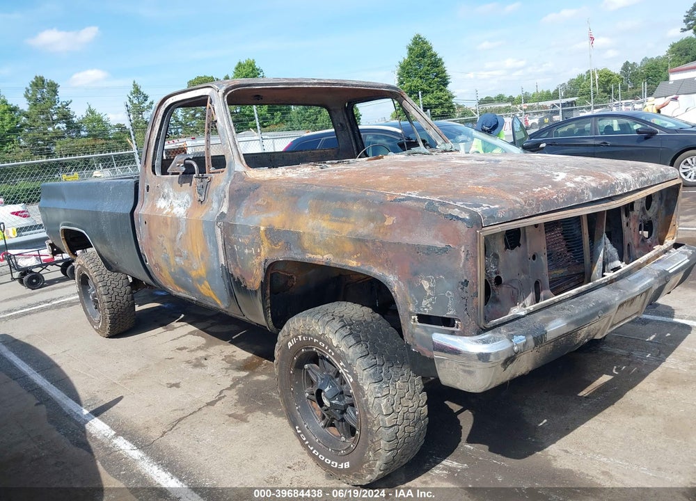 1986 CHEVROLET K20 VIN: 1GCGK24M6GJ132265