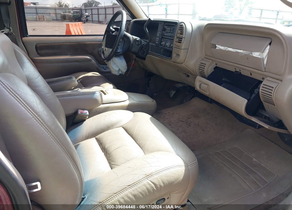 1997 GMC SIERRA 1500 SL WIDESIDE VIN: 2GTEC19R5V1527032