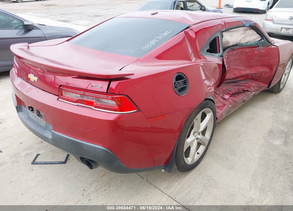 2015 CHEVROLET CAMARO 1LT VIN: 2G1FD1E3XF9171806