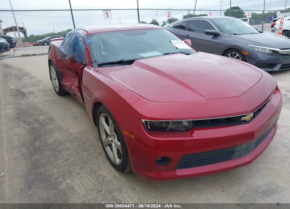 2015 CHEVROLET CAMARO 1LT VIN: 2G1FD1E3XF9171806