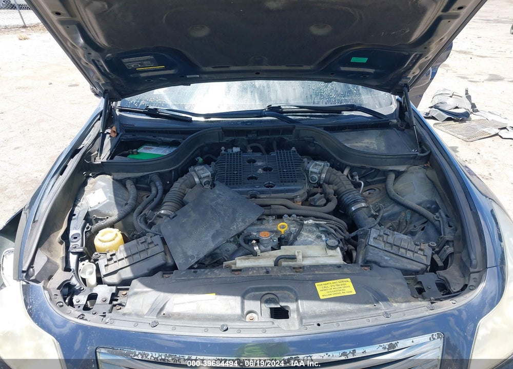 2008 INFINITI G35X VIN: JNKBV61F58M251972