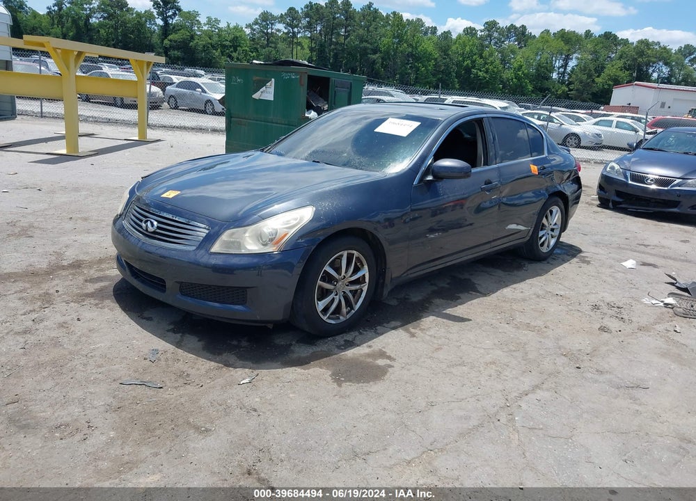 2008 INFINITI G35X VIN: JNKBV61F58M251972