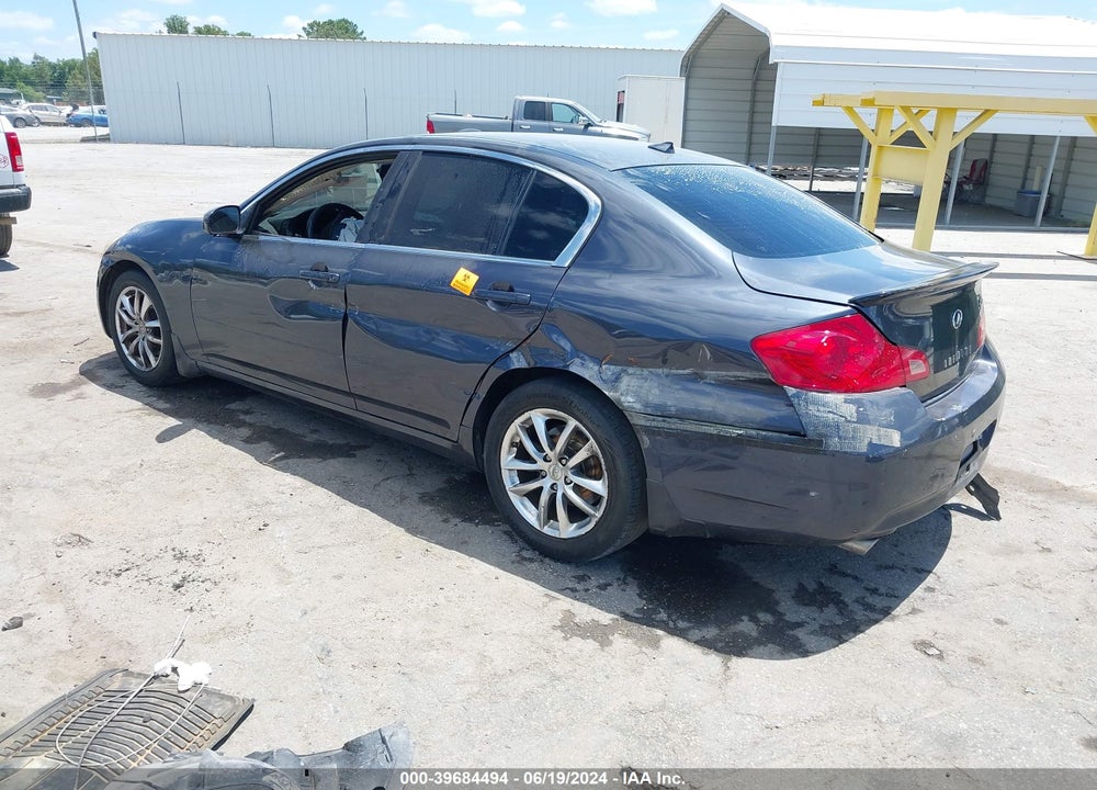 2008 INFINITI G35X VIN: JNKBV61F58M251972