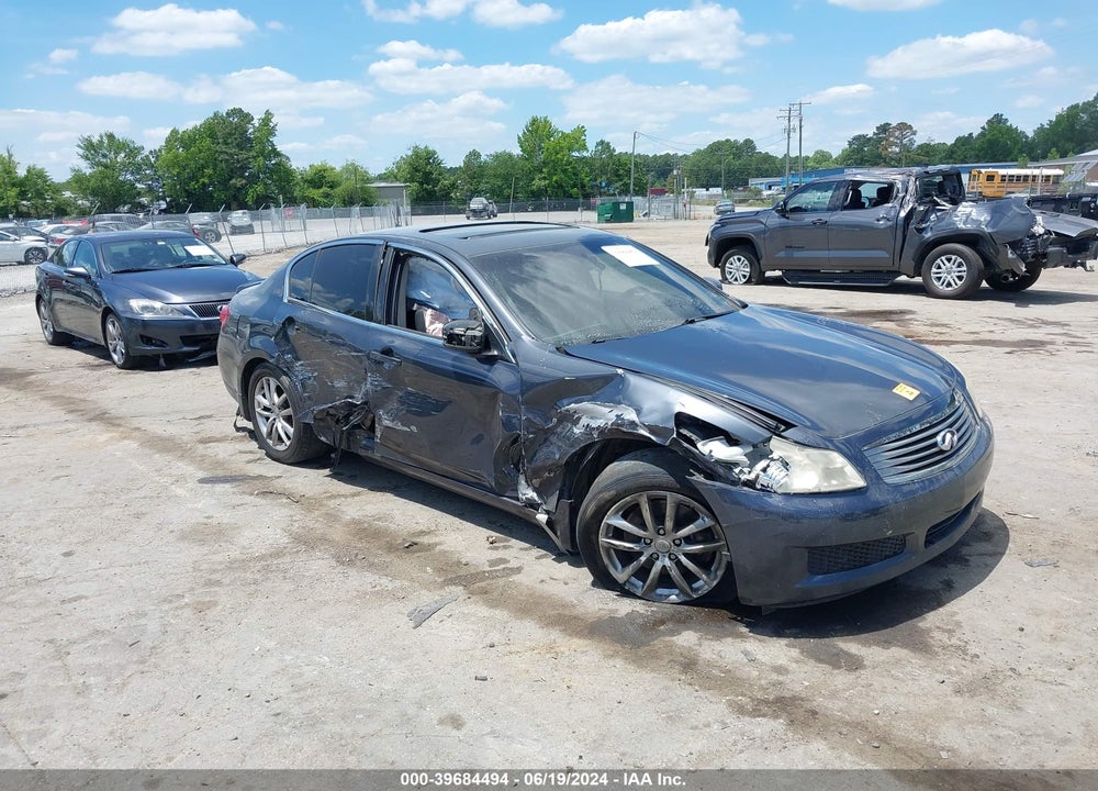 2008 INFINITI G35X VIN: JNKBV61F58M251972