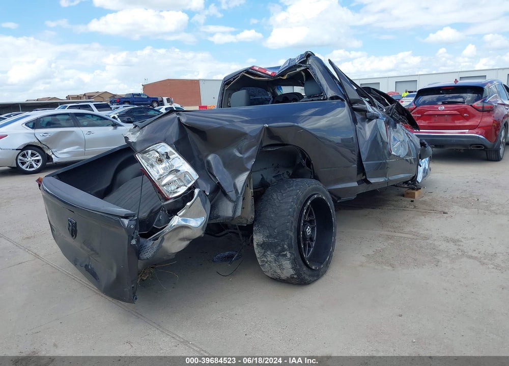 2018 RAM 1500 TRADESMAN REGULAR CAB 4X4 6'4 BOX VIN: 3C6JR7AT5JG219794
