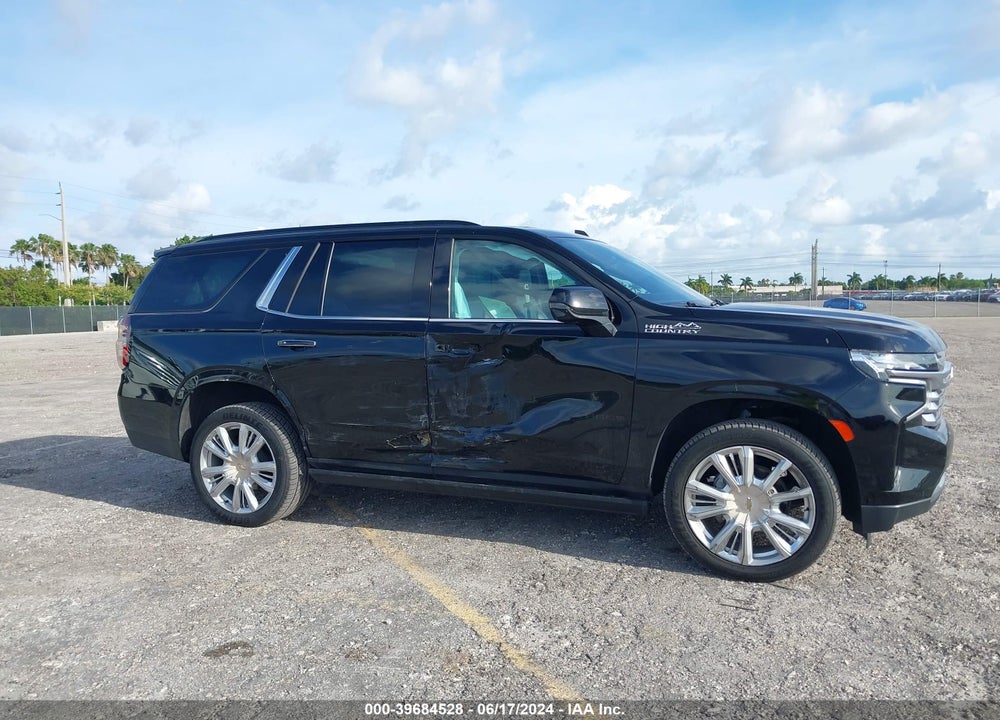 2021 CHEVROLET TAHOE 2WD HIGH COUNTRY VIN: 1GNSCTKL1MR382024