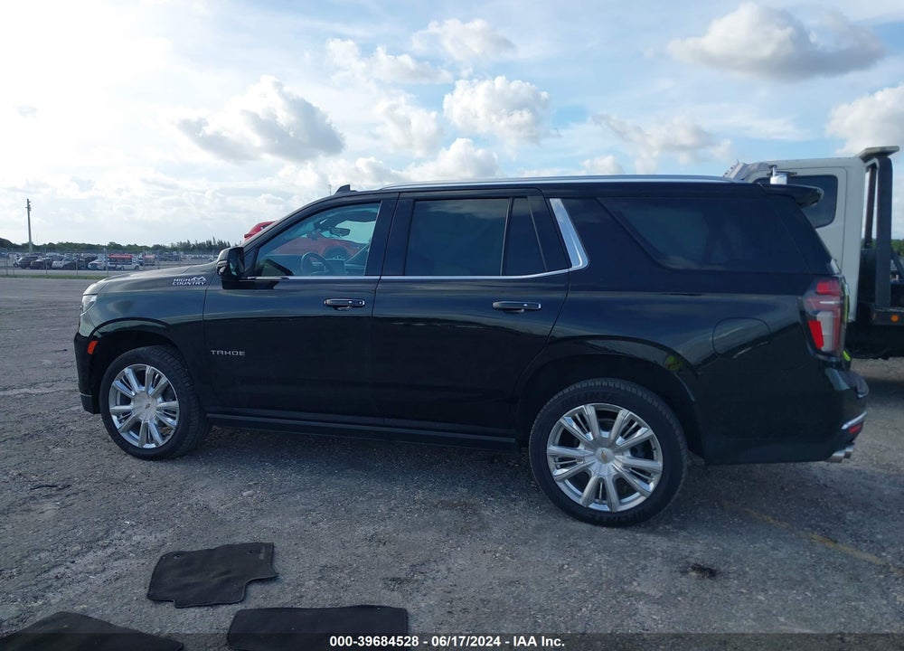 2021 CHEVROLET TAHOE 2WD HIGH COUNTRY VIN: 1GNSCTKL1MR382024