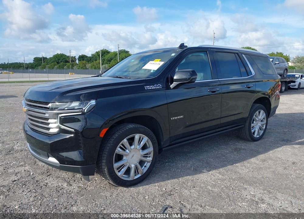 2021 CHEVROLET TAHOE 2WD HIGH COUNTRY VIN: 1GNSCTKL1MR382024