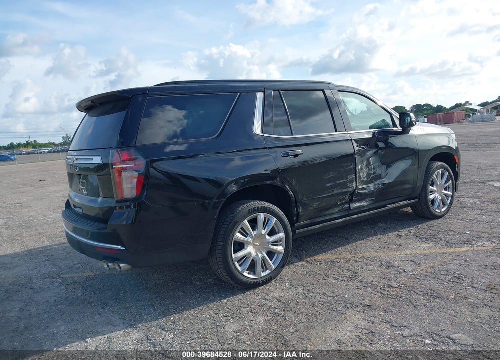 2021 CHEVROLET TAHOE 2WD HIGH COUNTRY VIN: 1GNSCTKL1MR382024