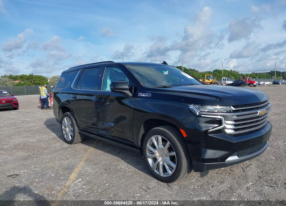 2021 CHEVROLET TAHOE 2WD HIGH COUNTRY VIN: 1GNSCTKL1MR382024