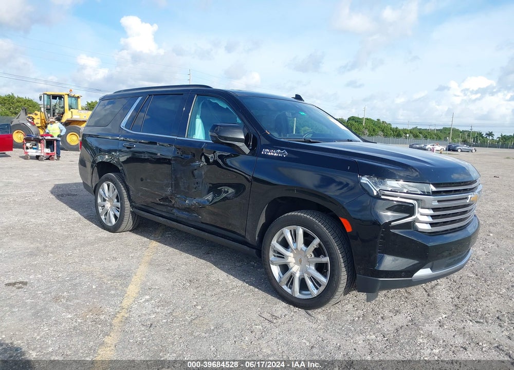 2021 CHEVROLET TAHOE 2WD HIGH COUNTRY VIN: 1GNSCTKL1MR382024