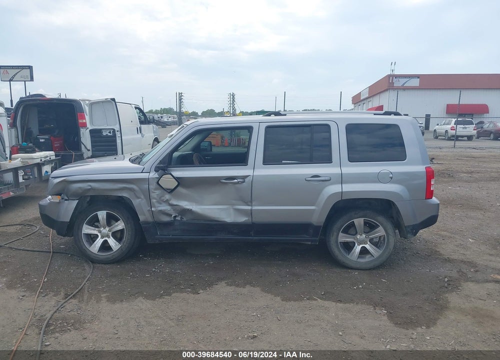 2016 JEEP PATRIOT HIGH ALTITUDE EDITION VIN: 1C4NJPFA8GD683502