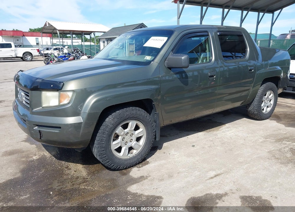 2006 HONDA RIDGELINE RTL VIN: 2HJYK165X6H559531