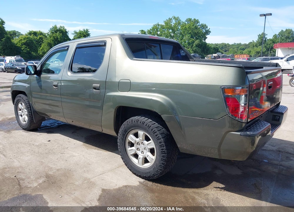 2006 HONDA RIDGELINE RTL VIN: 2HJYK165X6H559531